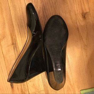 JCrew Patent Leather wedges